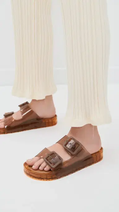 Dolce Vita Julio Jelly Sandals Whiskey Vinyl | Thumbnail 3
