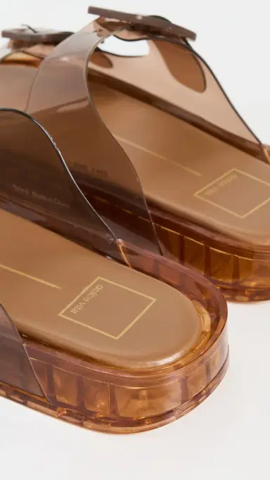Dolce Vita Julio Jelly Sandals Whiskey Vinyl | Thumbnail 4