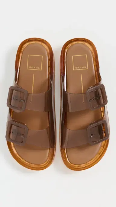 Dolce Vita Julio Jelly Sandals Whiskey Vinyl | Thumbnail 5