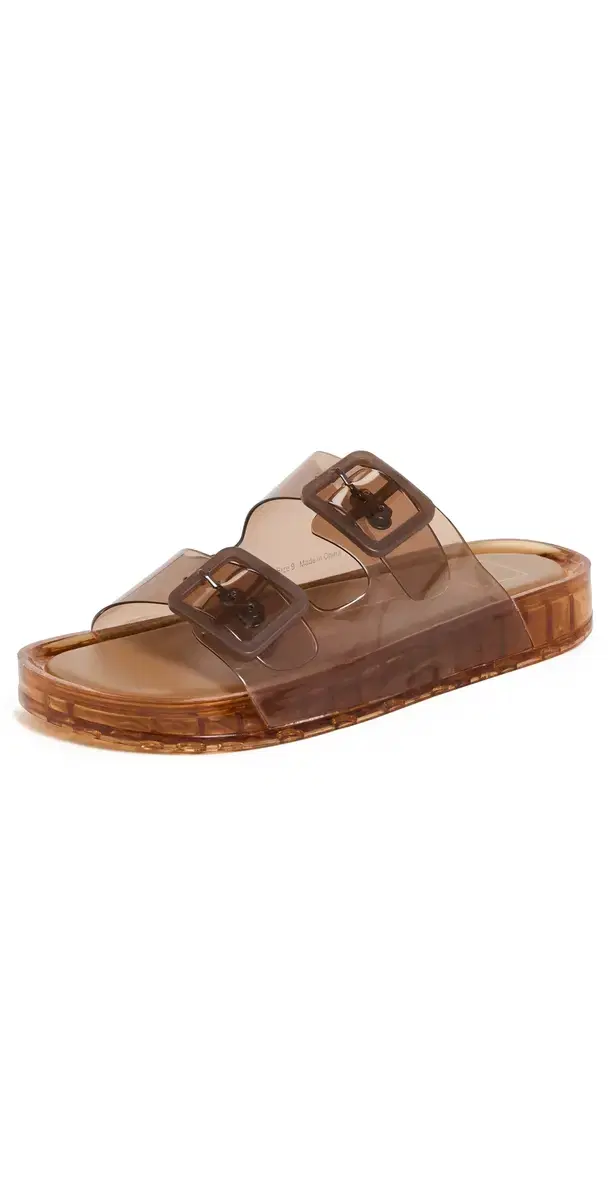 Julio Jelly Sandals Whiskey Vinyl