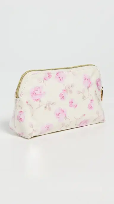 LoveShackFancy Small Travel Pouch Sterling Dusk One Size | Thumbnail 3