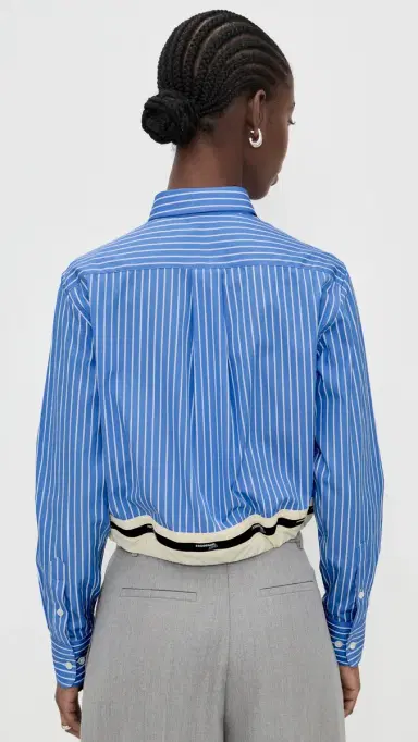 HOMMEGIRLS Belted hirt Classic tripe | Thumbnail 3