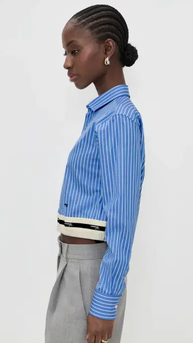 HOMMEGIRLS Belted hirt Classic tripe | Thumbnail 4