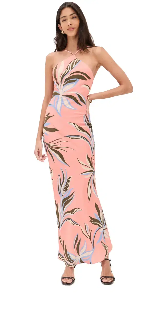 Strap ong Dress Pink