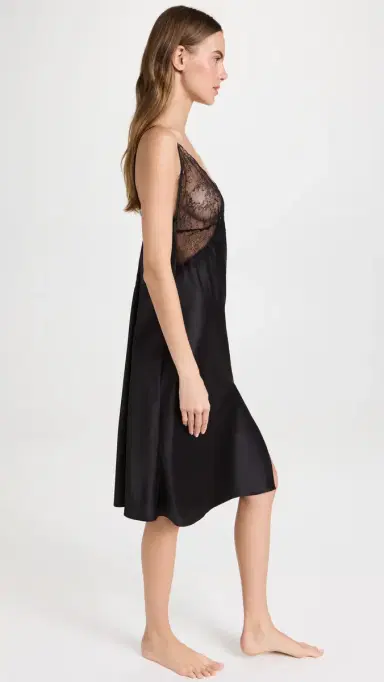 HONEYDEW Woven & Lace Chemise Black | Thumbnail 4 HONEYDEW Woven & Lace Chemise Black | Thumbnail 4