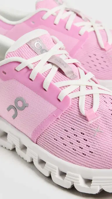 On Cloud X 4 Sneakers Petal/Sand | Thumbnail 6