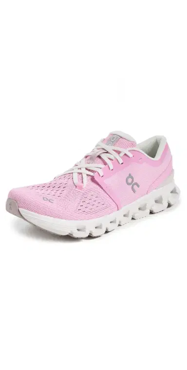 On Cloud X 4 Sneakers Petal/Sand | Thumbnail 1