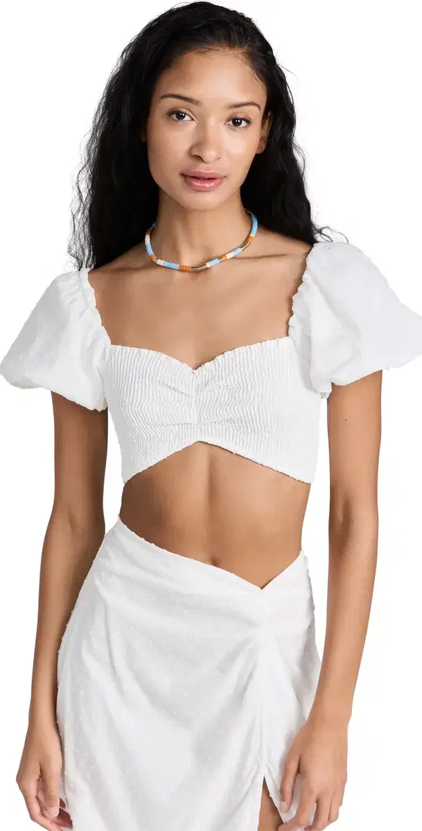 ouisa Crop Top White otus