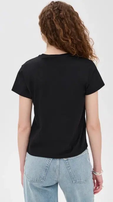 RE/DONE Classic Tee Black S | Thumbnail 3