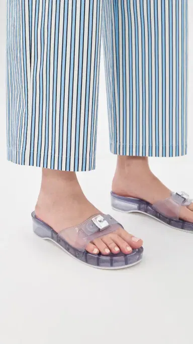 Melissa x Dr. Scholl Pescura Jelly Sandals Clear | Thumbnail 3