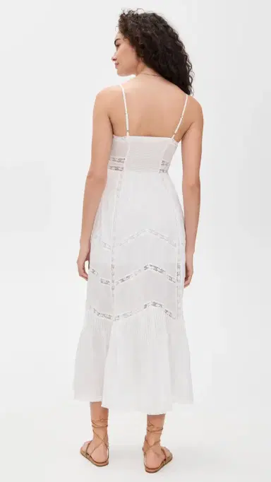 LoveShackFancy Esilda Dress True White 00 | Thumbnail 3 LoveShackFancy Esilda Dress True White 00 | Thumbnail 3