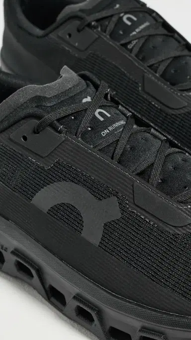 ON Cloudmonster Void Sneakers Black Black 9 | Thumbnail 5