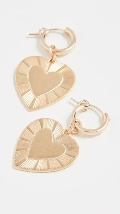 Brinker + Eliza The Best Is Yet To Come Huggie Earrings | Thumbnail 2 Brinker + Eliza The Best Is Yet To Come Huggie Earrings | Thumbnail 2