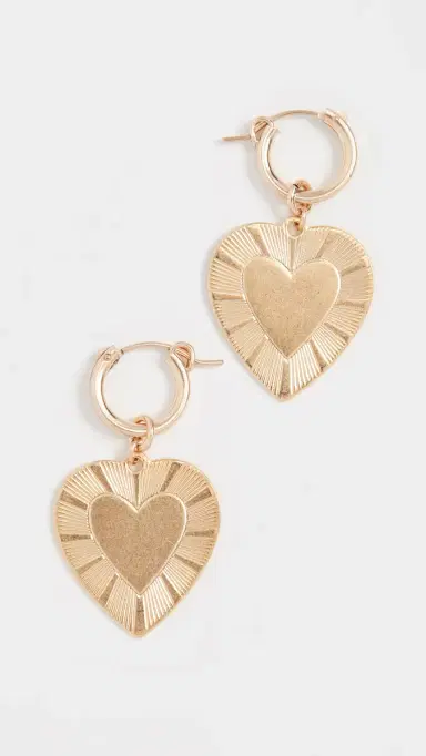 Brinker + Eliza The Best Is Yet To Come Huggie Earrings | Thumbnail 4 Brinker + Eliza The Best Is Yet To Come Huggie Earrings | Thumbnail 4