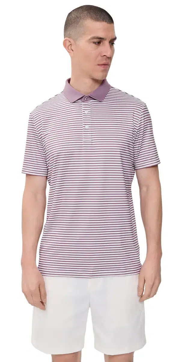 triped Baker Polo hirt Lilac