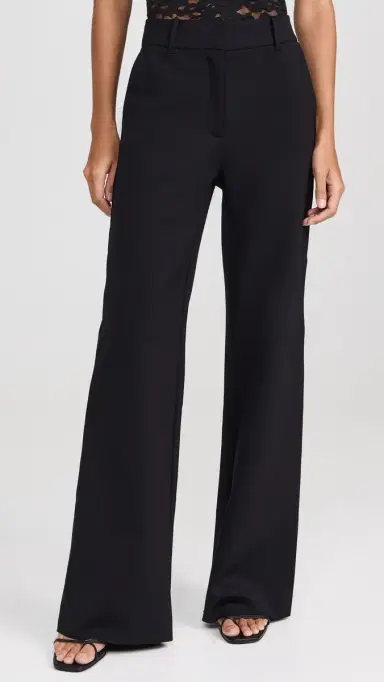 Commando Neoprene CEO Wide Leg Trousers Black | Thumbnail 2 Commando Neoprene CEO Wide Leg Trousers Black | Thumbnail 2