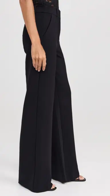 Commando Neoprene CEO Wide Leg Trousers Black | Thumbnail 4 Commando Neoprene CEO Wide Leg Trousers Black | Thumbnail 4