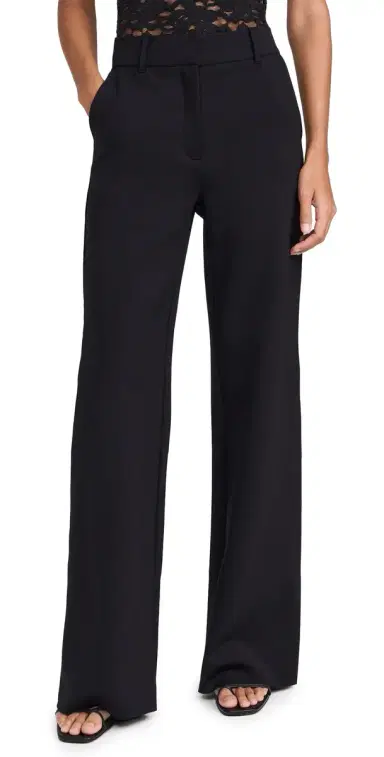 Commando Neoprene CEO Wide Leg Trousers Black | Thumbnail 1 Commando Neoprene CEO Wide Leg Trousers Black | Thumbnail 1