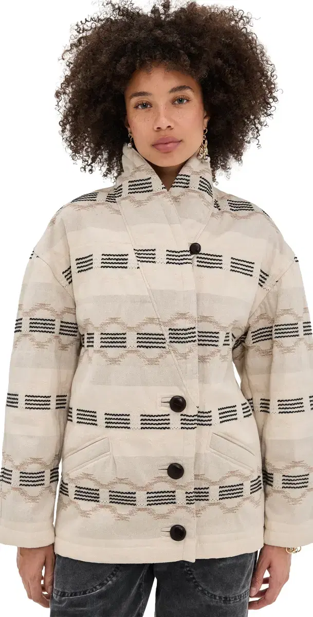 Qayla Coat Ecru