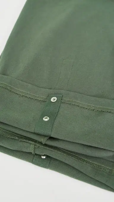 Tibi Petite Winslow Sweatpants Olive | Thumbnail 6