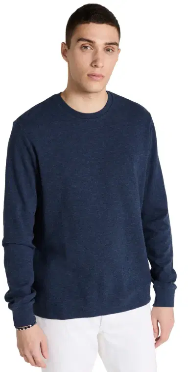 Frame Duo Fold Long Sleeve Crew | Thumbnail 1