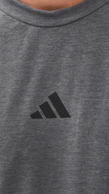 Adidas Designed For Training Workout Tee Dgh Solid Grey | Thumbnail 6