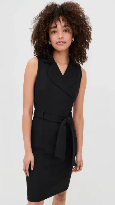 Black Halo Danica Sheath Dress Black | Thumbnail 2 Black Halo Danica Sheath Dress Black | Thumbnail 2
