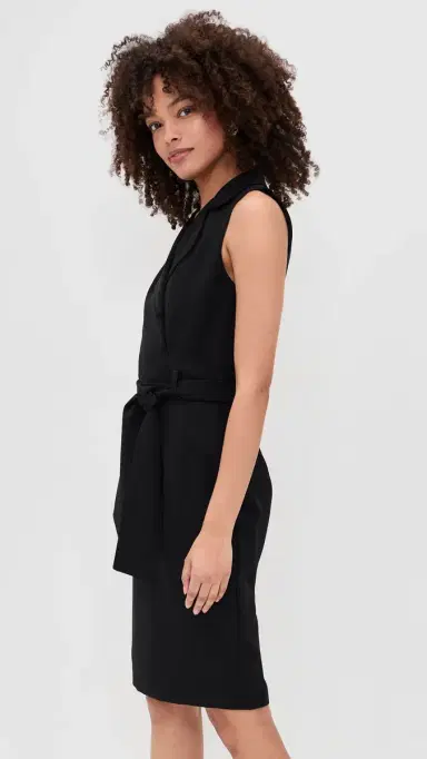 Black Halo Danica Sheath Dress Black | Thumbnail 4 Black Halo Danica Sheath Dress Black | Thumbnail 4