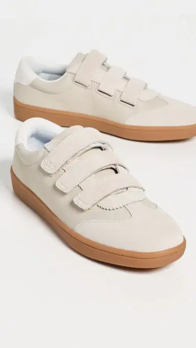 Keds Ace II Velcro Leather Sneakers Oatmeal | Thumbnail 5