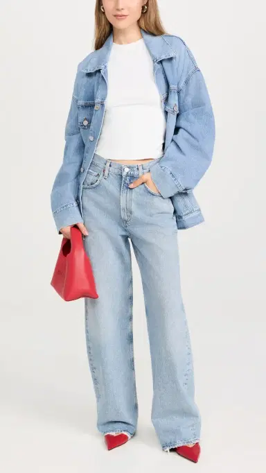 AGOLDE Low Curve Jeans Force 27 | Thumbnail 2 AGOLDE Low Curve Jeans Force 27 | Thumbnail 2