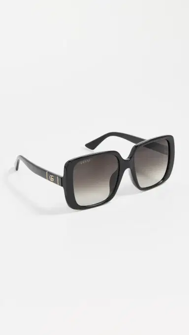 Gucci Square Sunglasses Black-Black-Grey | Thumbnail 4 Gucci Square Sunglasses Black-Black-Grey | Thumbnail 4
