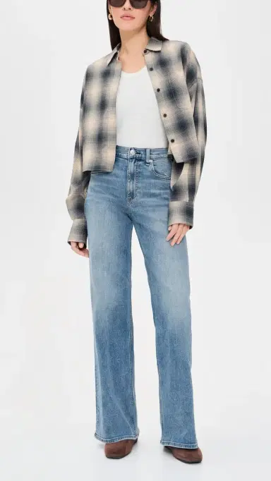 rag & bone Flexi Andi Full Wide Jeans Lyon | Thumbnail 5 rag & bone Flexi Andi Full Wide Jeans Lyon | Thumbnail 5