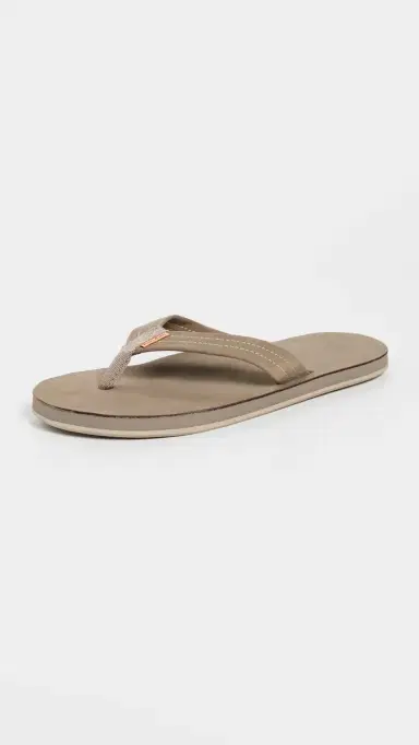 Hari Mari Fields Flip Flops Stone 8 | Thumbnail 2 Hari Mari Fields Flip Flops Stone 8 | Thumbnail 2