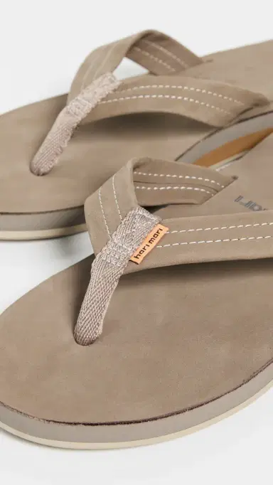 Hari Mari Fields Flip Flops Stone 8 | Thumbnail 5 Hari Mari Fields Flip Flops Stone 8 | Thumbnail 5