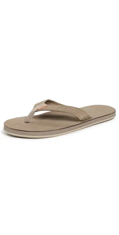 Hari Mari Fields Flip Flops Stone 8 | Thumbnail 1 Hari Mari Fields Flip Flops Stone 8 | Thumbnail 1