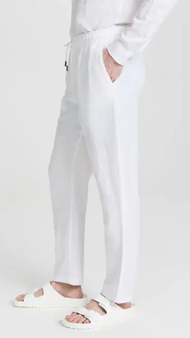 Onia Air Linen Pull-On Pants | Thumbnail 4 Onia Air Linen Pull-On Pants | Thumbnail 4