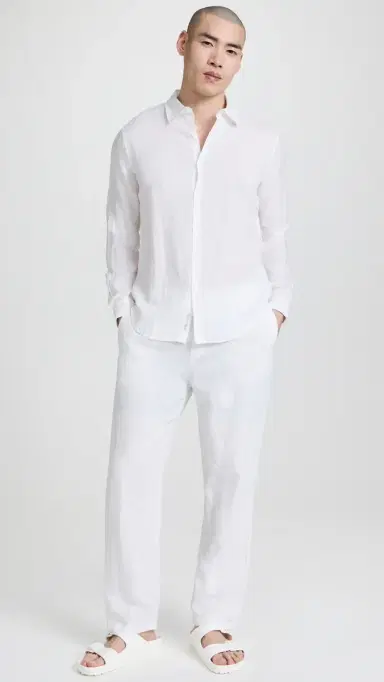 Onia Air Linen Pull-On Pants | Thumbnail 5 Onia Air Linen Pull-On Pants | Thumbnail 5