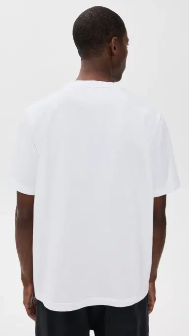 Maison Kitsuné Grey Fox Head Patch Comfort Tee White L | Thumbnail 3