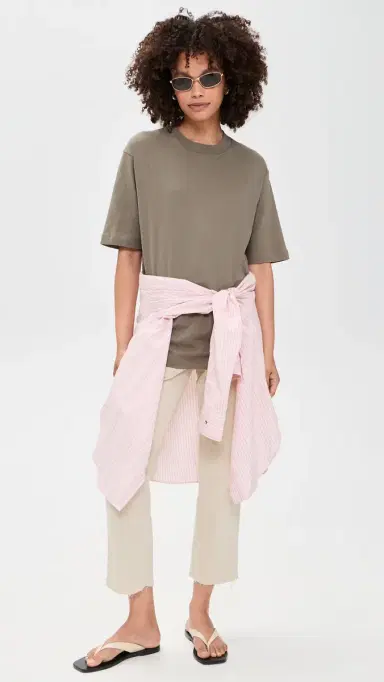 AMO Easy Army Trousers Dove 26 | Thumbnail 5