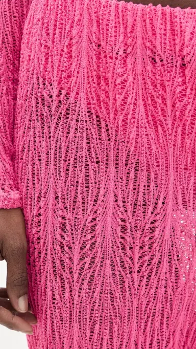 Peixoto Evy Pants Pink Weave | Thumbnail 6 Peixoto Evy Pants Pink Weave | Thumbnail 6