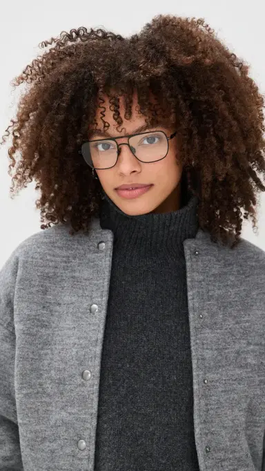 Elisa Johnson Jane Glasses Black One Size | Thumbnail 3 Elisa Johnson Jane Glasses Black One Size | Thumbnail 3