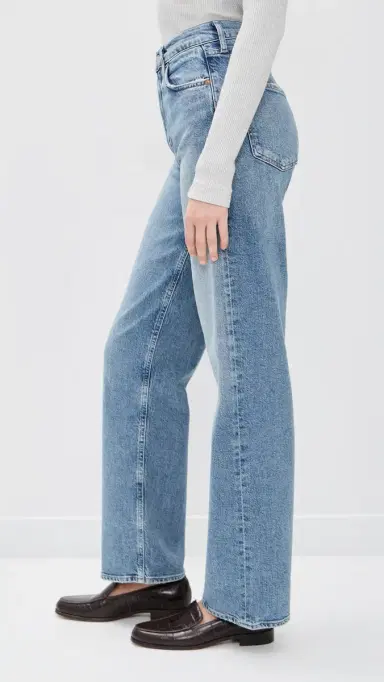 AGOLDE High Rise Wide Leg Ren Jeans | Thumbnail 4 AGOLDE High Rise Wide Leg Ren Jeans | Thumbnail 4