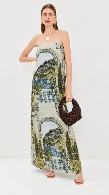 Isla & White Filmena Dress Costaurea | Thumbnail 2