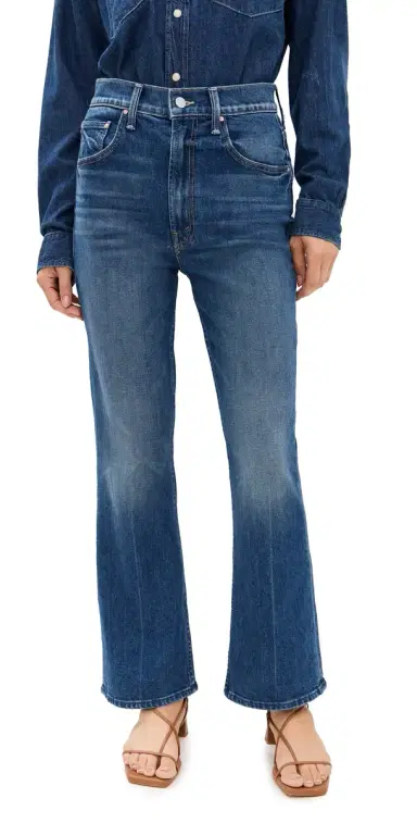 MOTHER The Scooter Ankle Jeans It's A Small World | Thumbnail 1 MOTHER The Scooter Ankle Jeans It's A Small World | Thumbnail 1