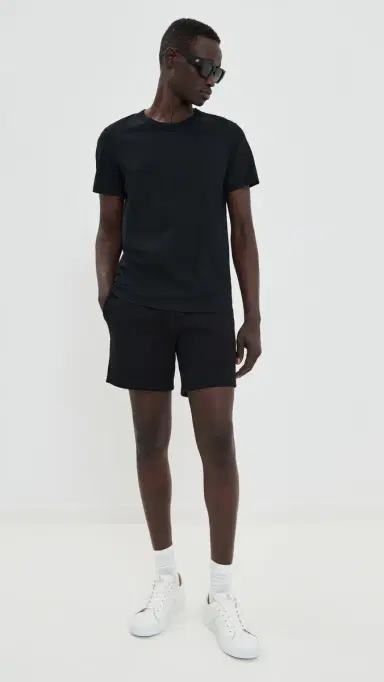 Reigning Champ Midweight Terry Sweatshorts 6 Black | Thumbnail 5