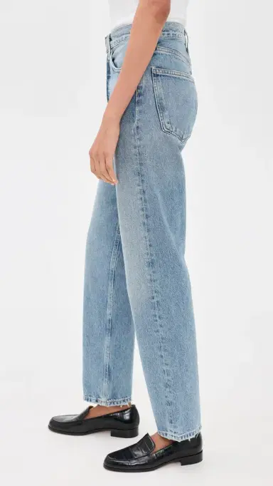 AGOLDE 90s Pinch Waist High Rise Straight Jeans Stage 25 | Thumbnail 4