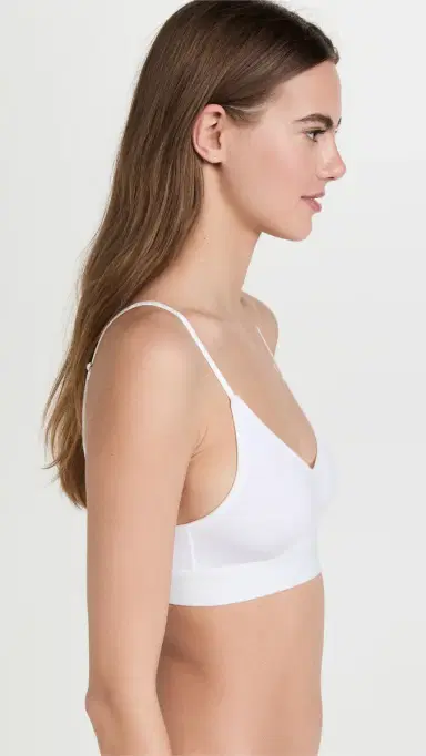 Stripe & Stare T-Shirt Bra White | Thumbnail 4