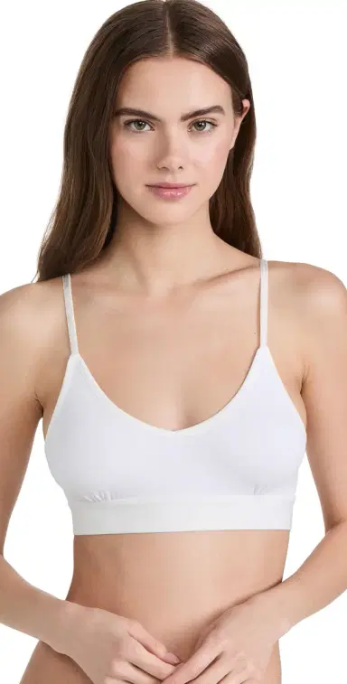 Stripe & Stare T-Shirt Bra White | Thumbnail 1