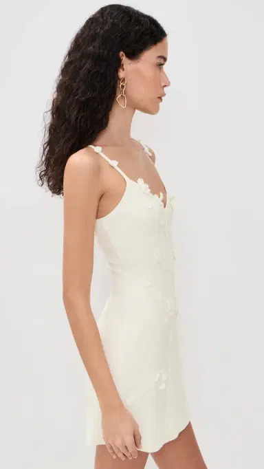 Cult Gaia Flora Knit Dress Off White | Thumbnail 4 Cult Gaia Flora Knit Dress Off White | Thumbnail 4