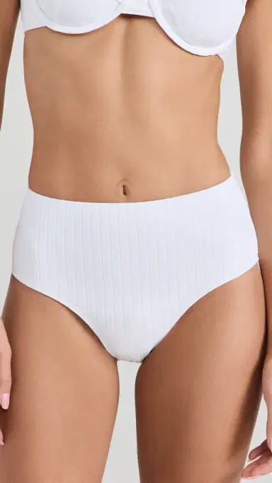 Solid & Striped The Lilo Bikini Bottoms Marshmallow | Thumbnail 2